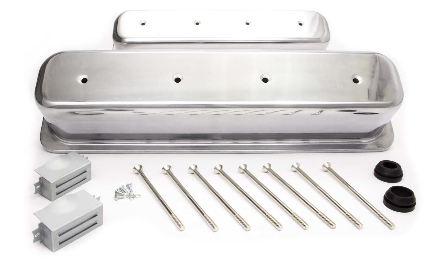 RACING POWER CO-PACKAGED SBC Alum Tall Center Bolt V/C Plain Polished R6046