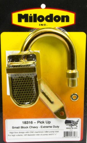 MILODON SBC Extreme Duty Oil Pump Pick-Up 18316