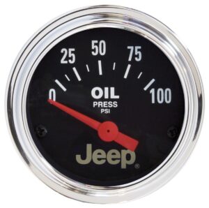 AUTOMETER 2-1/16 Oil Pressure Gauge – Jeep Series 880240