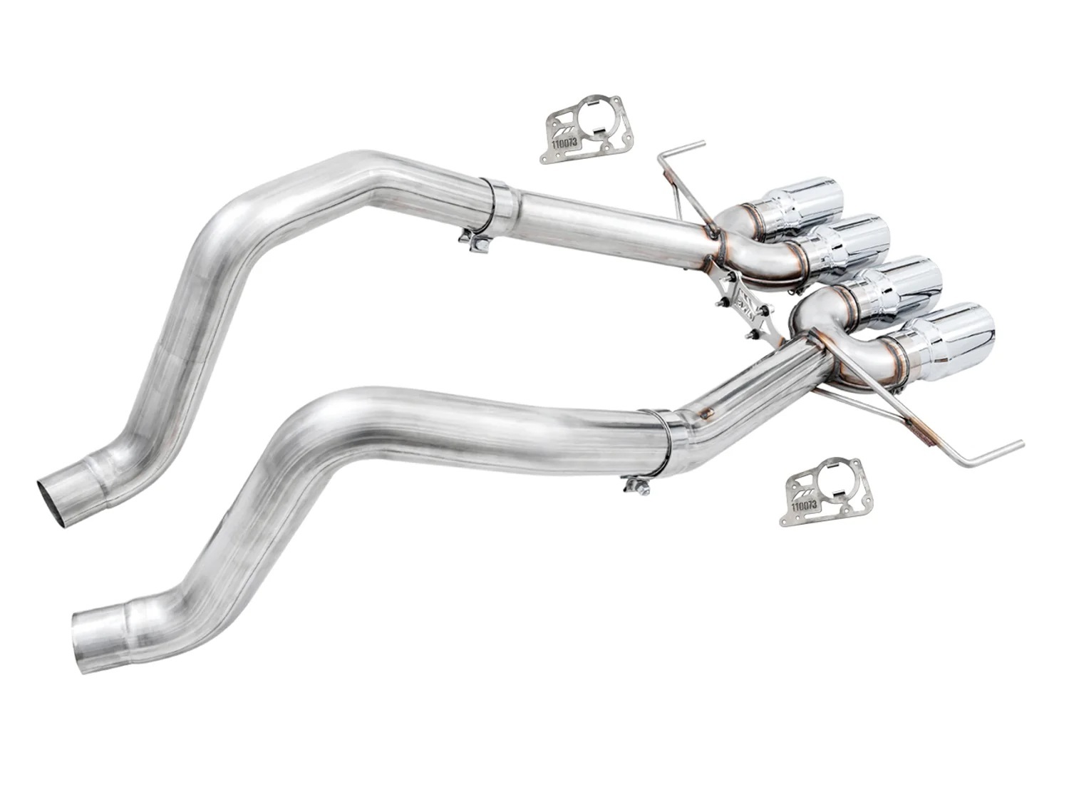 AWE TUNING C7 Corvette Exhaust Quad Chrome Tips 3020-42073