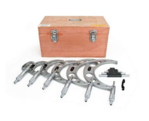 POWERHOUSE Outside Micrometer Set – 0 to 6in POW152006