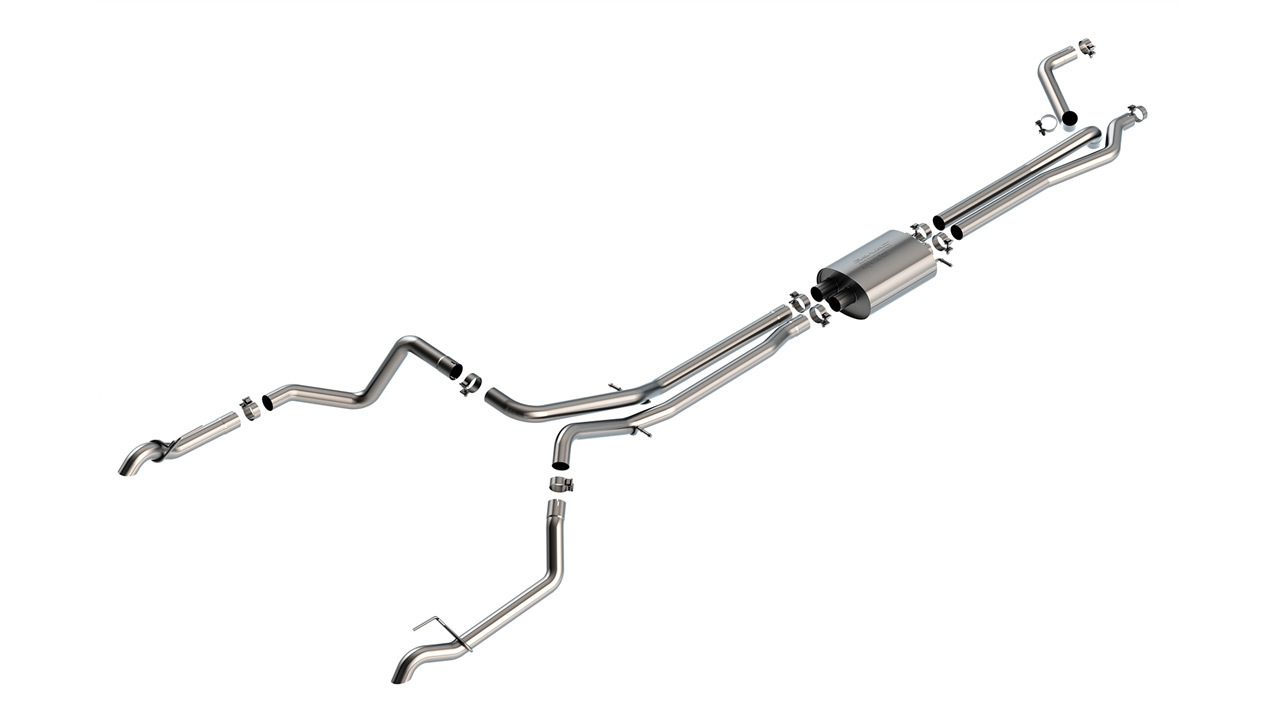 BORLA 22- GM P/U 1500 ZR2/AT4X 6.2L Cat Back Exhaust 140916