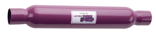 FLOWTECH Purple Hornie Muffler – 2.25in 50225FLT