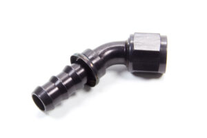 AEROQUIP #10 45 Degree Socketless Black FBL1524