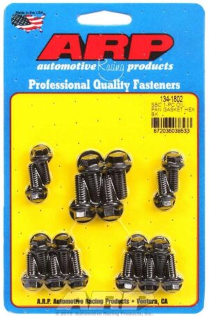 ARP SBC Oil Pan Bolt Kit – 6pt. 134-1802
