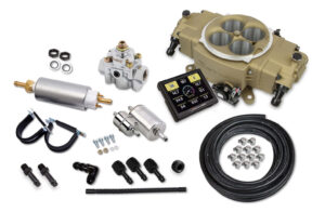 HOLLEY Stealth EFI 4150 Master Kit – Gold Finish 550-872K