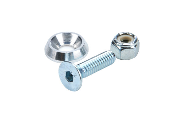 ALLSTAR PERFORMANCE Countersunk Bolts 1/4in w/ 3/4in Washer 50pk ALL18628-50