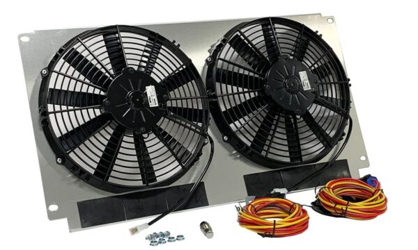 DEWITTS RADIATOR Fan Kit 66-67 Chevelle Dual 2200cfm 32-SP440