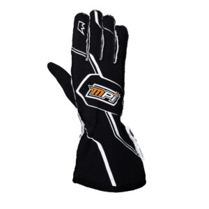 MPI USA MPI Racing Gloves SFI 3.3/5 Black Small MPI-GL-B-S