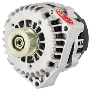 POWERMASTER 200amp Alternator Ford 6G Style Natural Finish 48516