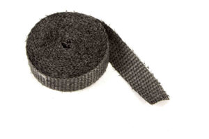 DESIGN ENGINEERING 1in x 15′ Exhaust Wrap Black Glass 10120