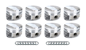 ICON PISTONS BBC FHR Dome Piston Set 4.125 Bore +17cc IC9948.STD