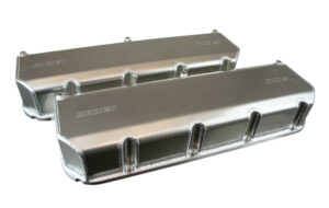 MOROSO SBC Fab Alm Valve Cover Set – CFE 4.400 Bore 68340