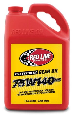 REDLINE OIL 75W140NS GL-5 Gear Oil 1 gallon RED57105