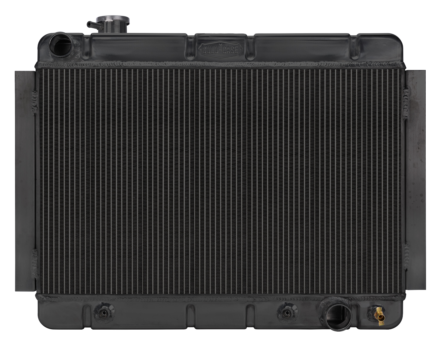 COLD CASE RADIATORS 66-67 Chevelle Radiator Auto Trans Black CHE542AB