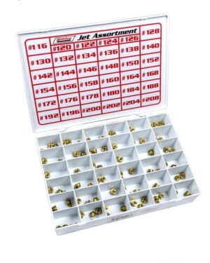 QUICK FUEL TECHNOLOGY Alcohol Jet Assortment 116 thru 208 (4 each) 36-436AQFT