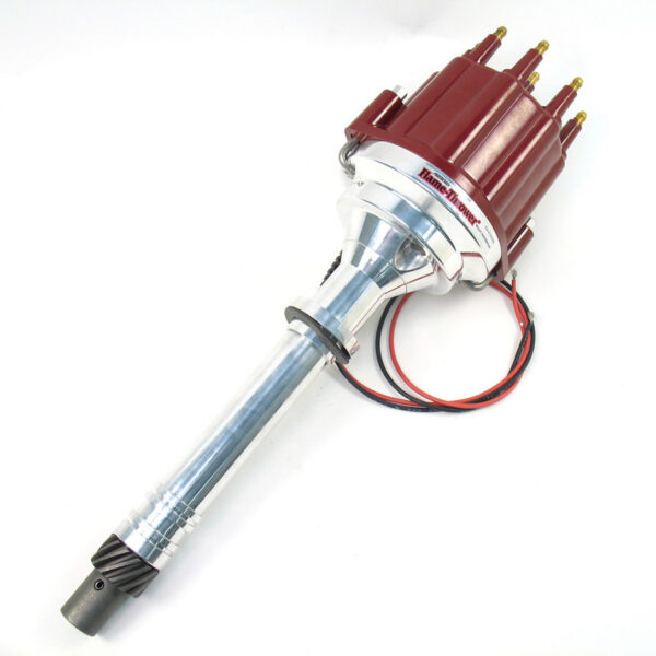PERTRONIX IGNITION Chevy V8 Billet Marine Dist w/Red Male Cap D200811