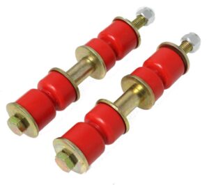 ENERGY SUSPENSION Sway Bar End Link Set 3.375in to 3.875in Red 9.8163R