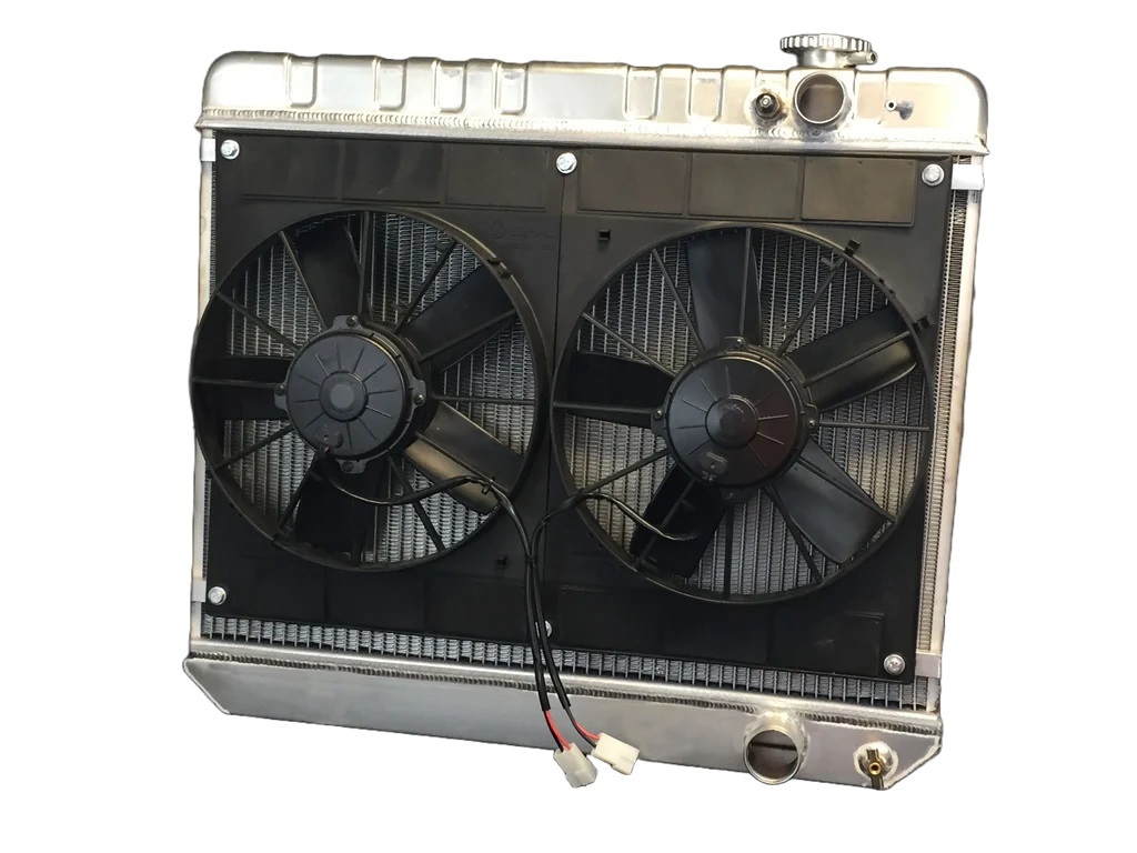 DEWITTS RADIATOR Radiator w/Fans Nova LS 73-74 Manual Trans Raw 32-6139035M