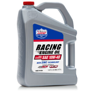 LUCAS OIL 10w40 Semi Synthetic Racing Oil 5 Quart Jug LUC10913