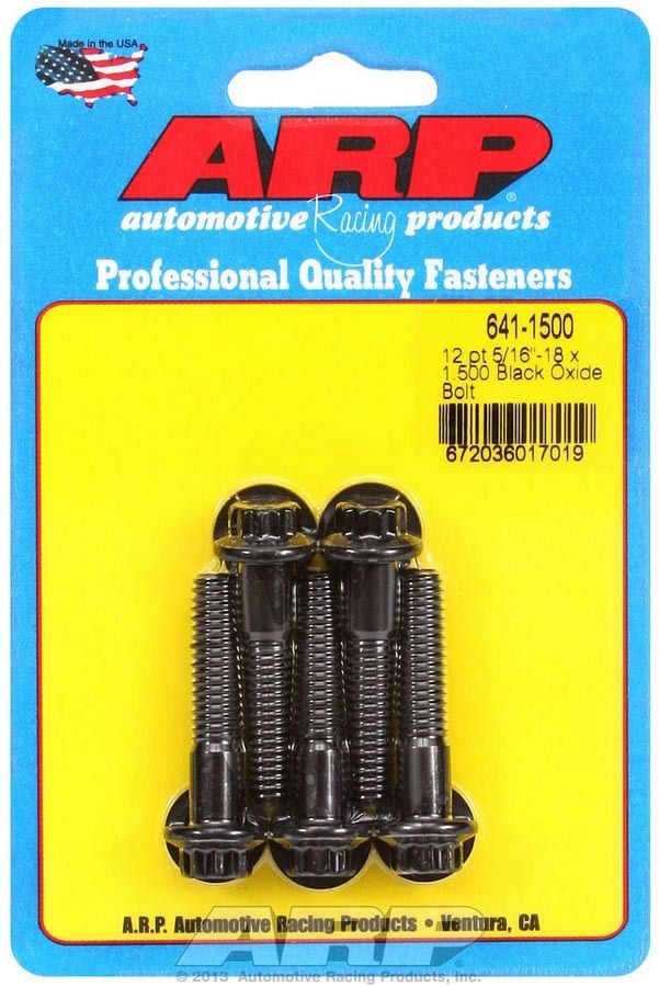 ARP Bolt Kit – 12pt. (5) 5/16-18 x 1.500 641-1500