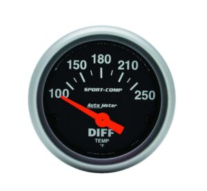 AUTOMETER 2-1/16in S/C Differental Temp Gauge 3349