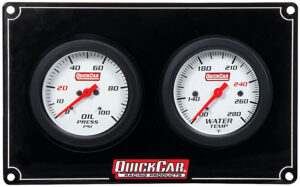 QUICKCAR RACING PRODUCTS 2 Gauge Extreme Panel OP/WT 61-7001