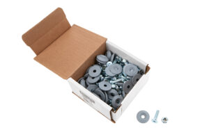 ALLSTAR PERFORMANCE Countersunk Bolt Kit Silver 50pk ALL18685-50