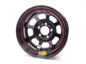BASSETT 15×8 ICMA Wheel D-Hole Black 5×4.75 58DC2I