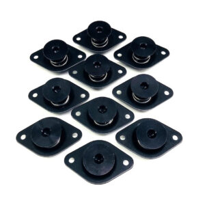 DRAG RACE SOLUTIONS Qtr Turn Self Eject Alm Fastener Large Hex Head 4010-550E-B