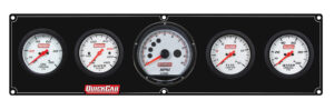 QUICKCAR RACING PRODUCTS Extreme 4-1 Panel w/Tach OP/WT/FP15/VT Black 61-7356
