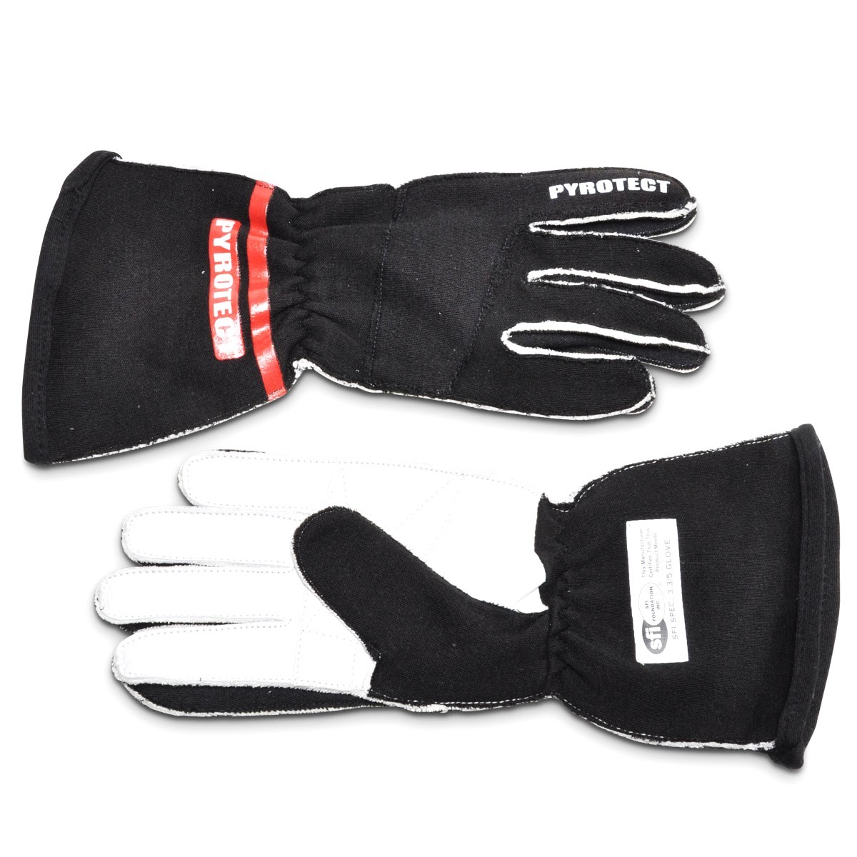 PYROTECT Glove PRO 2 Layer Black Medium SFI-5 GP200320