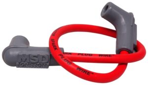 MSD IGNITION HEI 8.5 Coil Wire – Red 18in Long 84059