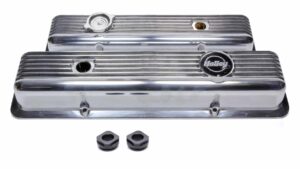 HOLLEY SBC Muscle Series Valve Covers  (pair) 241-137