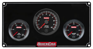 QUICKCAR RACING PRODUCTS RedLine Panel 2-1/16in 2-1 OP/WT w/Tach 65-2031