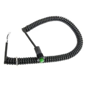 BIONDO RACING PRODUCTS Snap Action Button w/Cord – Green TBB-SA-G
