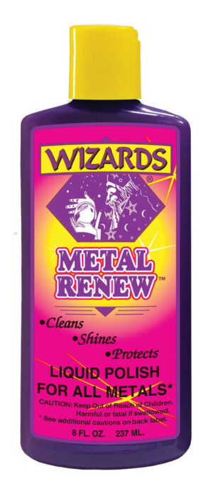 WIZARDS PRODUCTS Metal Renew Polish 8oz. 11020