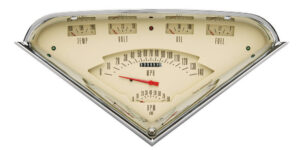 CLASSIC INSTRUMENTS Tach Force 6 Gauge Set Tan TF01T