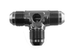 REDHORSE PERFORMANCE 6an Male Tee w/1/8npt Port Black 8248-06-2
