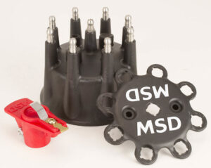 MSD IGNITION Cap & Rotor Kit Pro Mag Lite – Black 79193