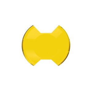 KC HILITES SlimLite 8in LED Light Shield SAE Yellow 5210