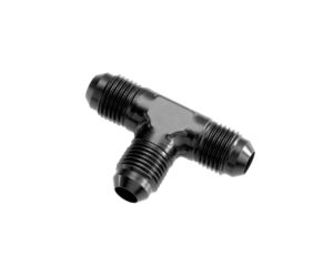 REDHORSE PERFORMANCE 10AN/JIC Flare Tee Black Male 824-10-2
