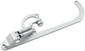 ALLSTAR PERFORMANCE Throttle Return Bracket Clear 4150/Edelbrock ALL54200
