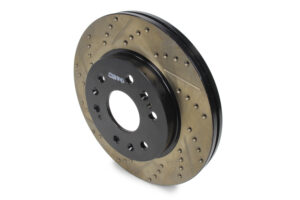 STOPTECH Sport Cryo Drilled/Slott ed Brake Rotor Front 127.66057CR