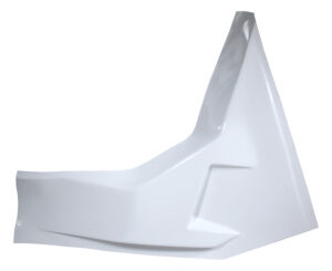 Ti22 PERFORMANCE Left Arm Guard LH White For Saftey Cage TIP8314