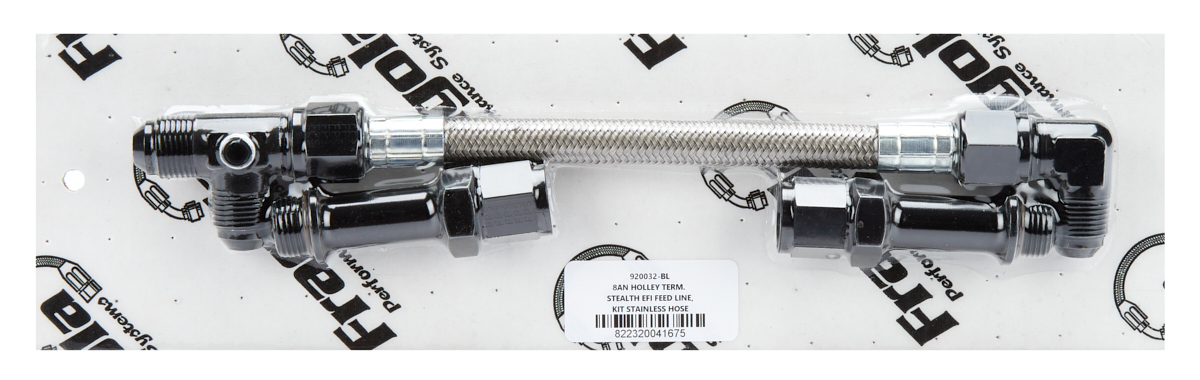 FRAGOLA EFI Fuel Line Kit Holley Terminator Stealth 920032-BL