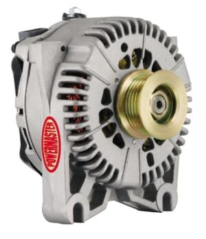 POWERMASTER 200amp Alternator Ford 4G Style Natural Finish 47781