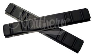 NORTHERN RADIATOR GM Radiator Mount Pad Pair 6 1/2in X 1in X 3/8 Z16516