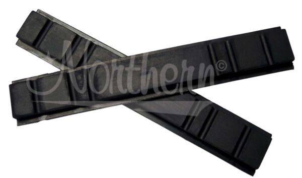 NORTHERN RADIATOR GM Radiator Mount Pad Pair 6 1/2in X 1in X 3/8 Z16516