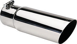 GIBSON EXHAUST 2.5in Slash Exhaust Tip S.S. 500361